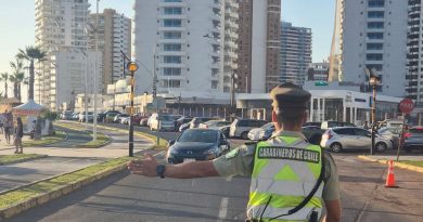 1.057 controles preventivos, 176 infracciones al tránsito y 57 detenidos, en iquique