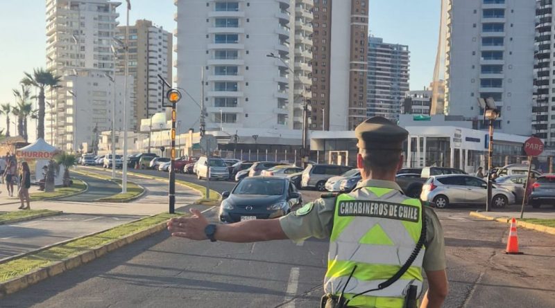 1.057 controles preventivos, 176 infracciones al tránsito y 57 detenidos, en iquique