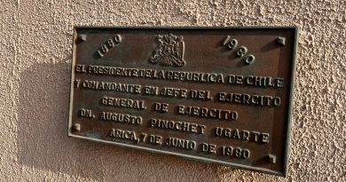 Diputado Matías Ramírez denuncia placa en el Museo del Morro de Arica que reconoce a Augusto Pinochet como “Presidente de la República”