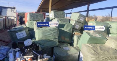 Declaración de Aduanas por caso de contrabando en Quillagua