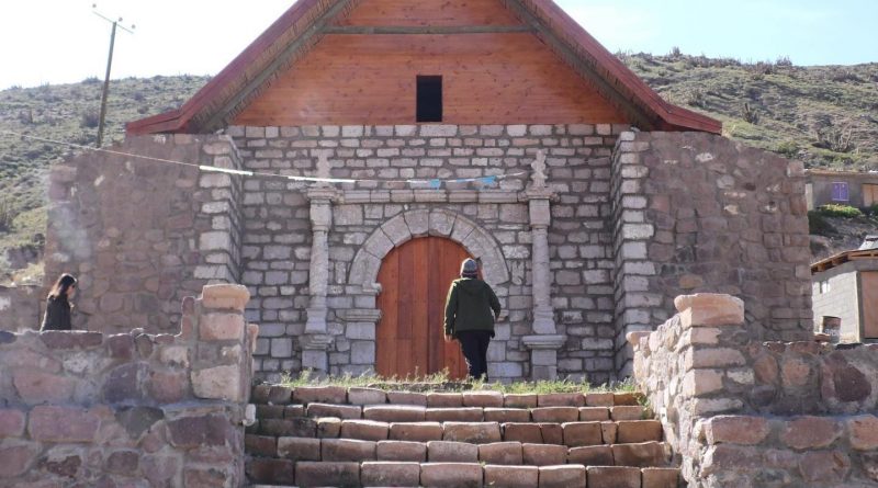 Aprueban recursos GORE para el diseño de restauración de la Torre Campanario de la Iglesia de Usmagama