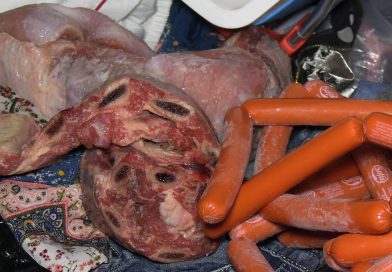 Más de 50 kilos de alimentos fueron decomisados en operativo