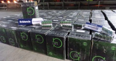 Aduanas intercepta camión con 100 mil cajetillas de cigarrillos de contrabando en Quillagua