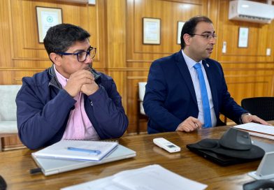 Reunión sobre proyecto eléctrico en Colchane