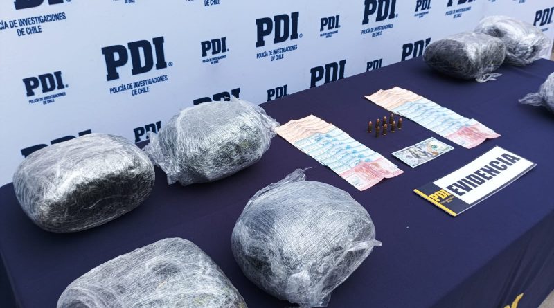 Detención por narcotráfico en Alto Hospicio