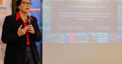 Estudio reveló las capacidades municipales rurales para la gestión de la seguridad y la prevención del delito