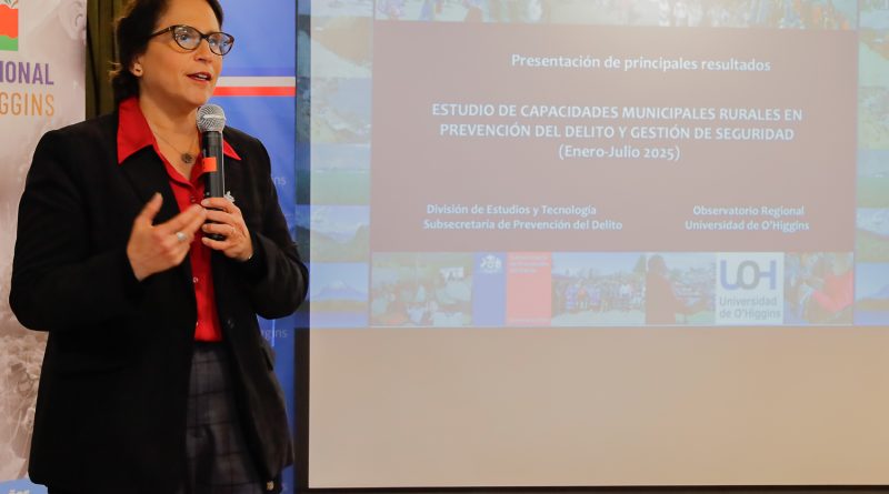 Estudio reveló las capacidades municipales rurales para la gestión de la seguridad y la prevención del delito
