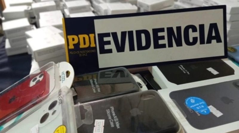 PDI Incauta Productos Apple Falsificados en Zofri: Más de  Millones en Riesgo