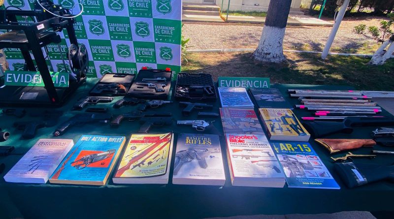Importaba manuales para fabricación de armas: Aduanas detecta operaciones que permitieron desbaratar taller de armas en el Biobío