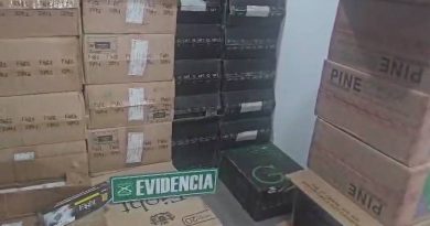 Carabineros incautó más de 50 mil cajetillas de cigarrillos de contrabando