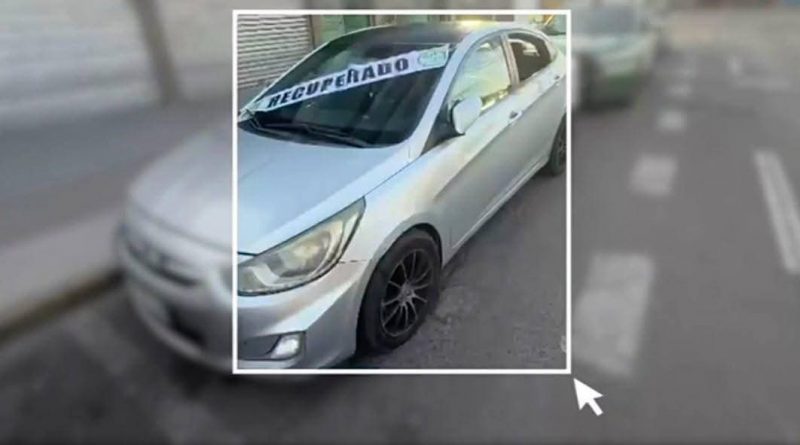 Carabineros recupera vehículo sustraído en Alto Hospicio