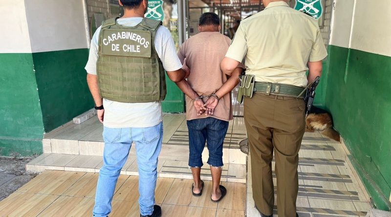 93 PERSONAS DETENIDAS POR CARABINEROS ESTE FIN DE SEMANA EN LA REGIÓN