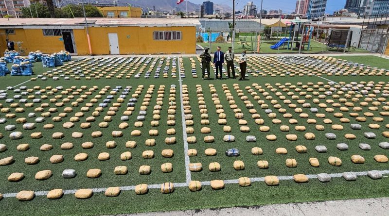 Región concreta la incautación de drogas más grande de su historia: 4 toneladas de marihuana Región concreta la incautación de drogas más grande de su historia: 4 toneladas de marihuana