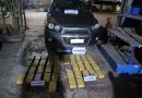 Aduanas descubre 44,8 kilos de pasta base ocultos en compartimentos especiales de automóvil