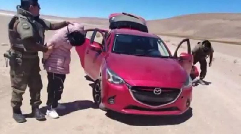 detención de dos personas por el delito de receptación de vehículo motorizado en el sector del Salar del Huasco. detención de dos personas por el delito de receptación de vehículo motorizado en el sector del Salar del Huasco.