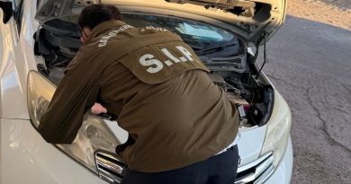 12 VEHÍCULOS HA RECUPERADO CARABINEROS ESTE MES EN EL TAMARUGAL