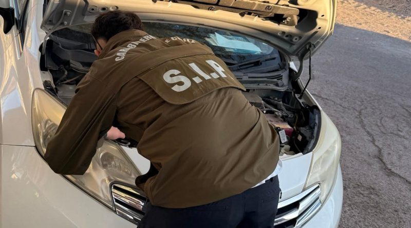 12 VEHÍCULOS HA RECUPERADO CARABINEROS ESTE MES EN EL TAMARUGAL