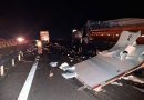 Grave accidente en Ruta 5 deja dos fallecidos y dos heridos en sector del Km 725 en la noche de este Jueves casi la media noche