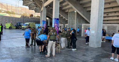 Carabineros de O.S.7 Iquique Detiene a Dos Sujetos por Ley de Drogas, Usurpación de Identidad y Desacato en el Estadio Tierra de Campeones*