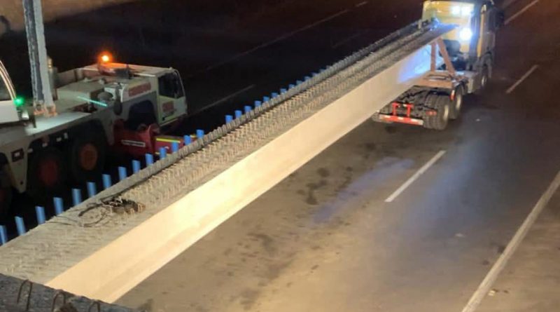 Rutas del Desierto concreta hito clave en la reparación del Paso Inferior Gabriela Mistral en Alto Hospicio