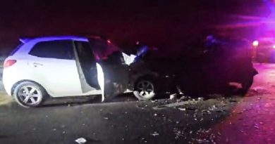 Ruta 16 amaneció cerrada por violento choque: cinco lesionados, uno en riesgo vital