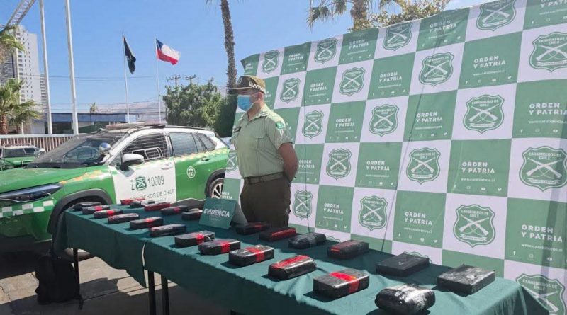 Carabineros de Iquique decomisa más de 114 mil dosis de droga en operativo en sector norte