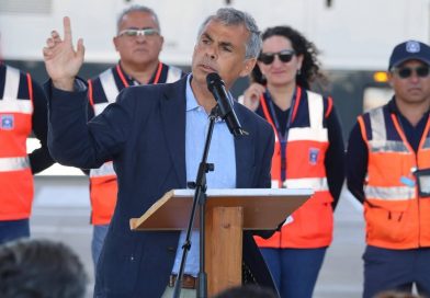 Alcalde Mauricio Soria participa en ceremonia de entrega del nuevo Complejo Aduana Quillagua