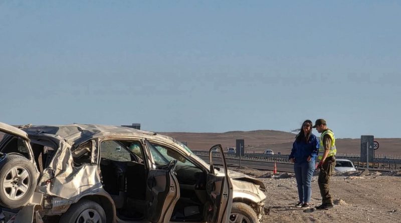 UN MUERTO DEJO GRAVE ACCIDENTE DE TRÁNSITO EN CALDERA CONDUCTOR IBA EN ESTADO DE EBRIEDAD QUEDO DETENIDO