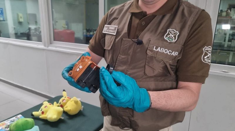 Carabineros advierte sobre graves riesgos a la salud por compra de juguetes en el comercio ilegal