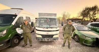 CARABINEROS DETUVO A HOMBRE QUE ROBÓ CAMIONETA EN LA RUTA 5 NORTE