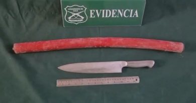 DETENIDOS POR AGRESIÓN CON ARMA BLANCA