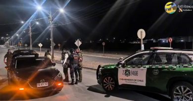 Operativo conjunto de seguridad permite detención de cinco personas y la incautación de un scanner en Alto Hospicio