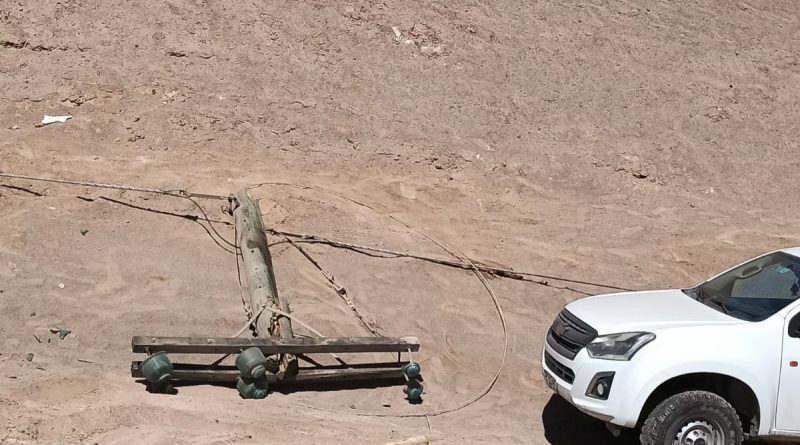 Robo masivo de cables afecta red eléctrica en cerro Tarapacá