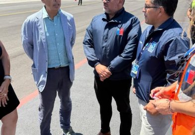 IMI PRESENTE EN INAUGURACIÓN DE OBRAS DE CONSERVACIÓN MAYOR DE ÁREA DE MOVIMIENTO DEL AEROPUERTO DIEGO ARACENA