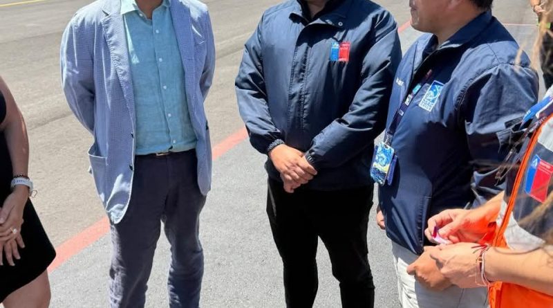 IMI PRESENTE EN INAUGURACIÓN DE OBRAS DE CONSERVACIÓN MAYOR DE ÁREA DE MOVIMIENTO DEL AEROPUERTO DIEGO ARACENA