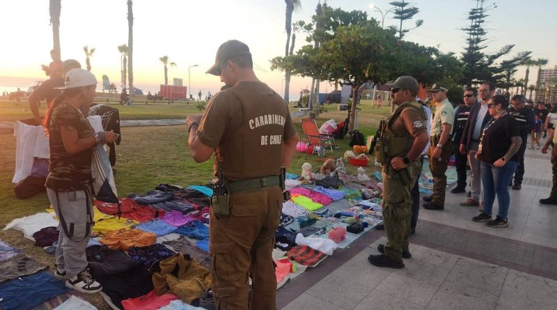 CARABINEROS MANTIENE SUS SERVICIOS FOCALIZADOS EN DISTINTOS SECTORES DE LA CIUDAD