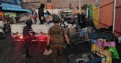 Carabineros detuvo a 64 personas este fin de semana