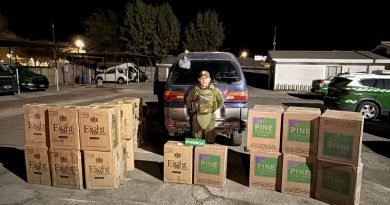 *DETENIDOS POR TRANSPORTAR 480 MIL CIGARRILLOS DE CONTRABANDO*