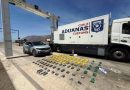 Camión debutó con decomiso de 87 kilos de droga