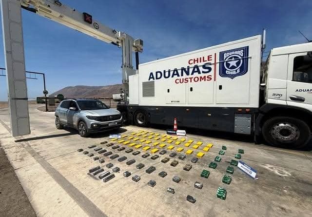 Camión debutó con decomiso de 87 kilos de droga