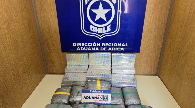 Esta vez en un vehículo particular: Aduanas detecta más de 38 kilos de cocaína y ketamina ocultos en Chacalluta