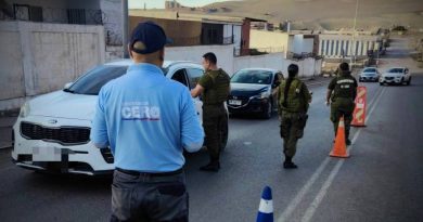 Ronda focalizada Carabineros–Senda Tarapacá culmina con dos detenidos por conducción bajo la influencia del alcohol en Iquique