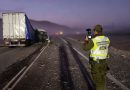 una colisión entre dos tractocamiones durante la noche del miércoles en la comuna de Taltal, a la altura del kilómetro 1.127, dejó una persona fallecida