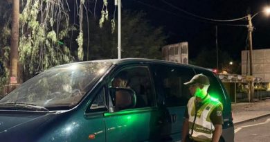 Huara: detienen a conductor por manejar sin licencia en patrullajes preventivos