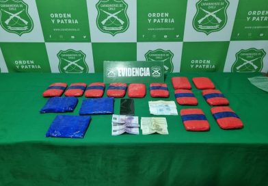 *Más de 5 kilos de droga fueron detectados en el Aeropuerto de Iquique: Carabineros detuvo a un hombre por tráfico de drogas*