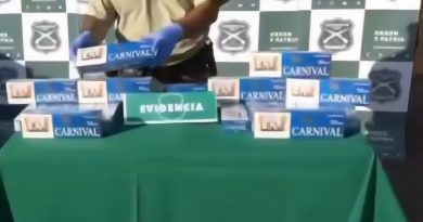 Incautan millonario cargamento de cigarrillos de contrabando en la Ruta 5 Norte