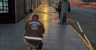 Intensifican peritajes tras balacera que dejó dos heridos en pleno centro
