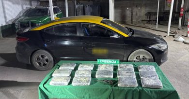 *Detenido por tráfico de drogas y porte ilegal de arma de fuego*