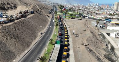 Taxis colectivos de Iquique anuncian alza de 0 en el valor del pasaje
