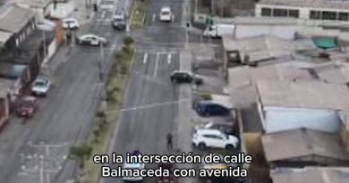 Prisión preventiva para autor de disparos contra conductor en Iquique